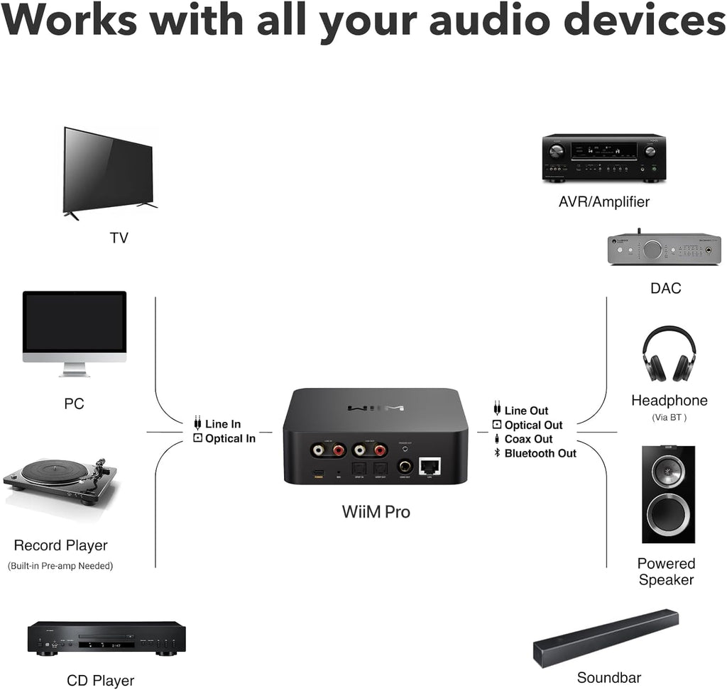 NETWORK STREAMER - WIIM - PRO