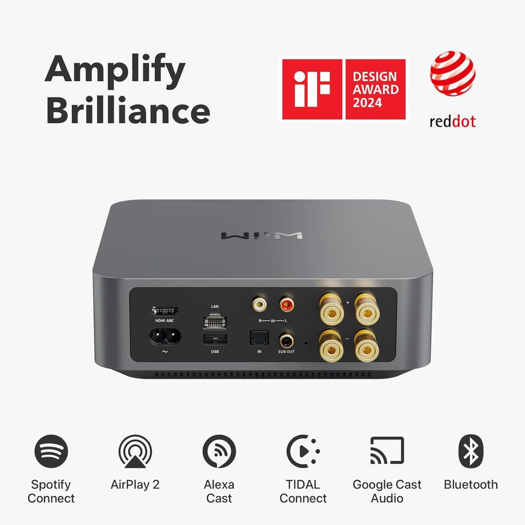 NETWORK STREAMING AMPLIFIER - WIIM - AMP